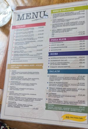  at Bell Pesto Cafè in Dublin