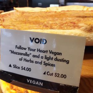 Void at Sizzle Pie - E Burnside in Portland