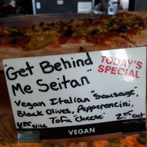 Get behind me seitan at Sizzle Pie - E Burnside in Portland