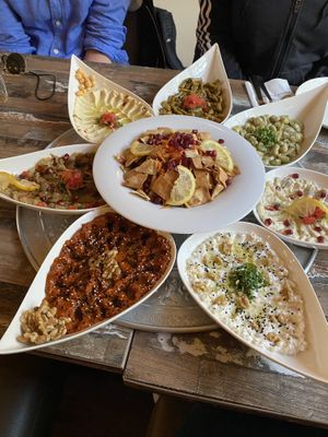 Sham Maza voorgerechten   at Sham Maza in Amsterdam