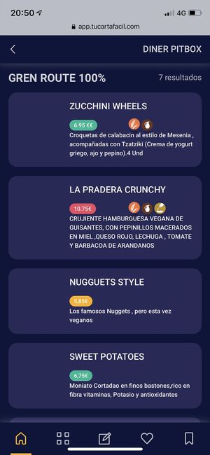 Green road at Diner Pitbox in Amposta