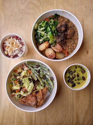 Just a taste of what we have to offer. Can you believe this would have been wasted? at The Gardener in Brighton