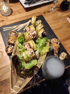 Sushi-Platte at Udum in Cologne