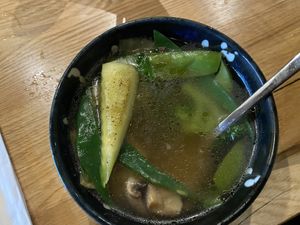 Wonton soup at Udum in Cologne