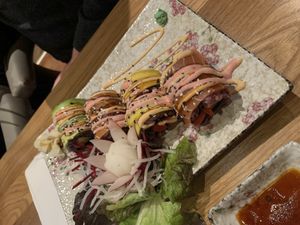 Rainbow roll 🌈   at Udum in Cologne
