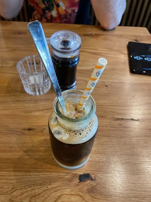 Vietnamese iced coffee at Udum in Cologne