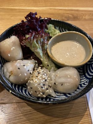 Steamed dumplings   at Udum in Cologne