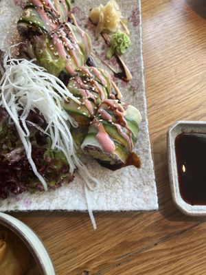 Vegan sushi  at Udum in Cologne