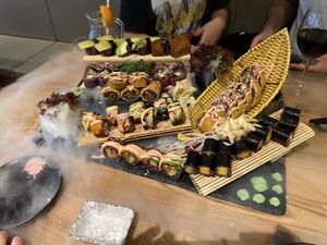 Smoking platter!!  at Udum in Cologne