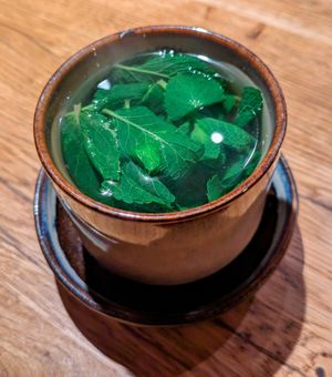 Pfefferminz Ingwer Tee at Udum in Cologne