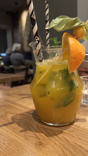 Homemade lemonade (also good)  at Udum in Cologne