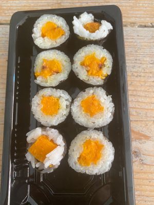 Sweet potato roll at Zeeuwse Schatkamer in Zierikzee