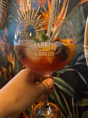 Pink strawberry mocktail at Zeeuwse Schatkamer in Zierikzee