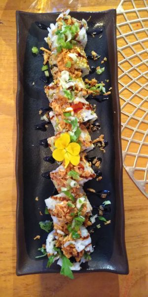 Crunchy avocado roll at Zeeuwse Schatkamer in Zierikzee