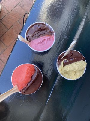   at Tondi Gelato in Santa Barbara