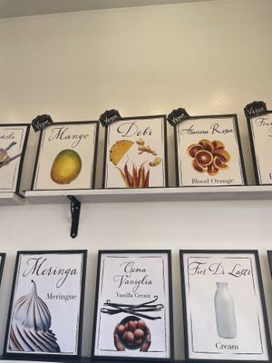   at Tondi Gelato in Santa Barbara