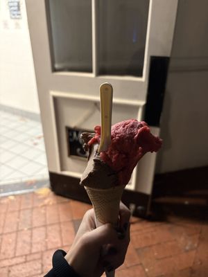   at Tondi Gelato in Santa Barbara
