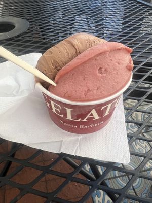   at Tondi Gelato in Santa Barbara