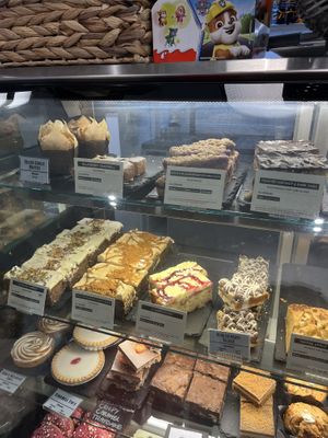 Vegan cake options   at The Park Café in Aberdeen