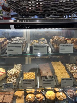 Vegan cake options   at The Park Café in Aberdeen