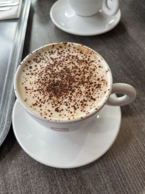 Maple latte (almost £5 with vegan milk)  at The Park Café in Aberdeen