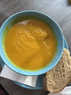 Soup   at The Park Café in Aberdeen