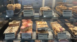 Cake selection - great choices  at The Park Café in Aberdeen
