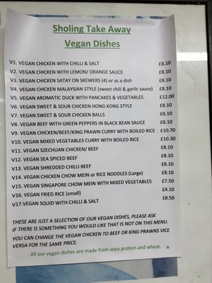   at Sholing Take Away in Southampton