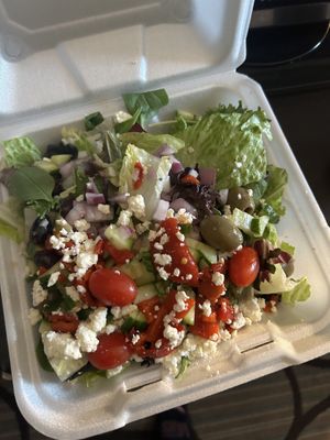 Feta cheese 👎🏽  at Yellow Brix in Carlsbad