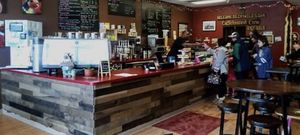 Cute inside at Caffeinated Cow in Colorado Springs