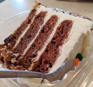 Carrot Cake at Mr. Natural - East Cesar in Austin
