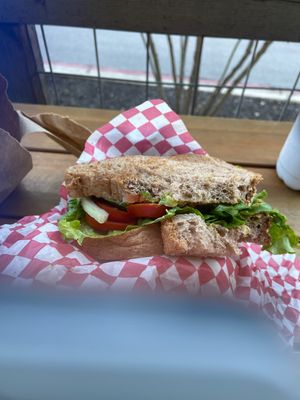 Avocado sandwich  at Mr. Natural - East Cesar in Austin