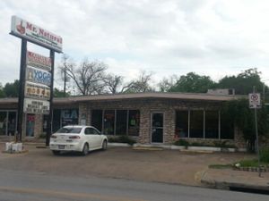 outside at Mr. Natural - East Cesar in Austin