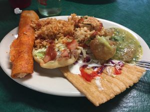 Vegan buffet at Mr. Natural - East Cesar in Austin