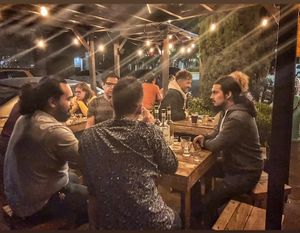 Increíble ambiente  at Luvina Vegan Bar in Mexico City