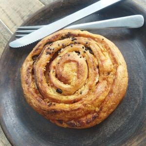 Pizzaroll at Luvina Vegan Bar in Mexico City