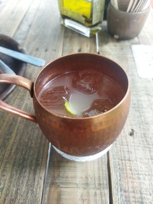 Mule at Luvina Vegan Bar in Mexico City