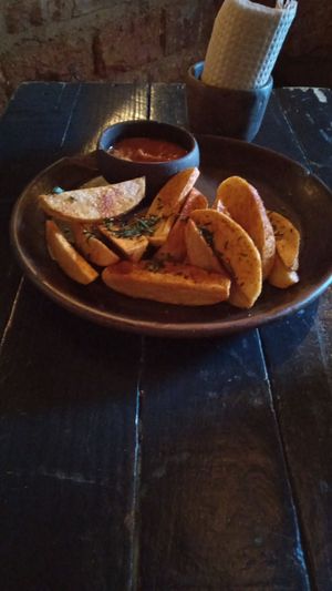  at Luvina Vegan Bar in Mexico City