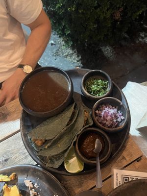   at Luvina Vegan Bar in Mexico City