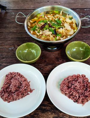 Tom Yum at Loving Hut - Pak Chong in Pak Chong