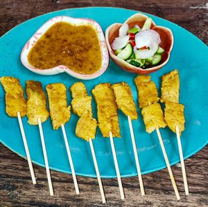 Satay at Loving Hut - Pak Chong in Pak Chong