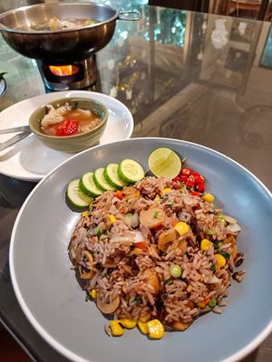 Vegan Fried Rice at Loving Hut - Pak Chong in Pak Chong