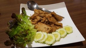 Seitan with black pepper at Loving Hut - Pak Chong in Pak Chong