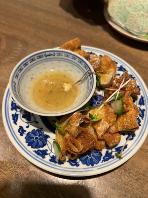 Wontons!  at Miss Bāo in Kingston