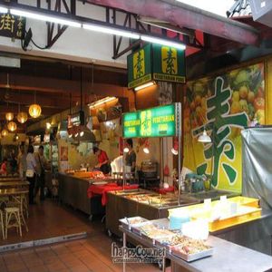 Breakfast time.. at Fo Guang Vegetarian in Kuala Lumpur