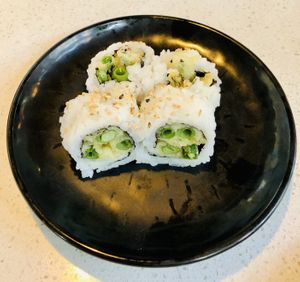 Tempura green bean roll  at BittyFish Sushi in Lynnwood