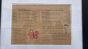 Menü at Joul‘s  in Landau