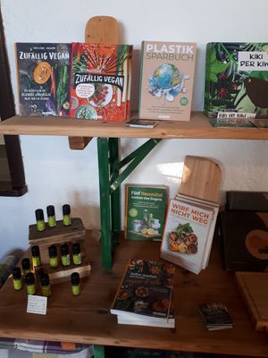 Tolle Bücher at Waldcafe in Bad Groenenbach