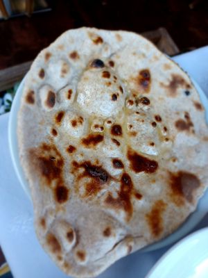 Chapati at Le Taj in Menton