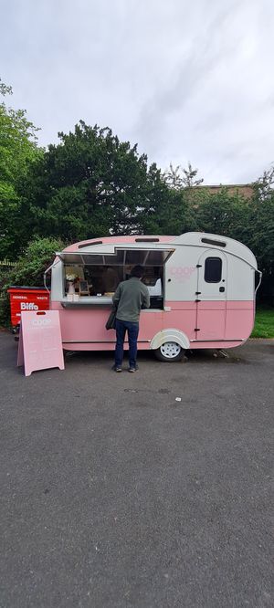 il truck at Coop Coffee Co in Belfast